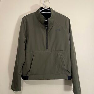 The North Face Women’s Reversible Forest Green WINDWALL Jacket Size M